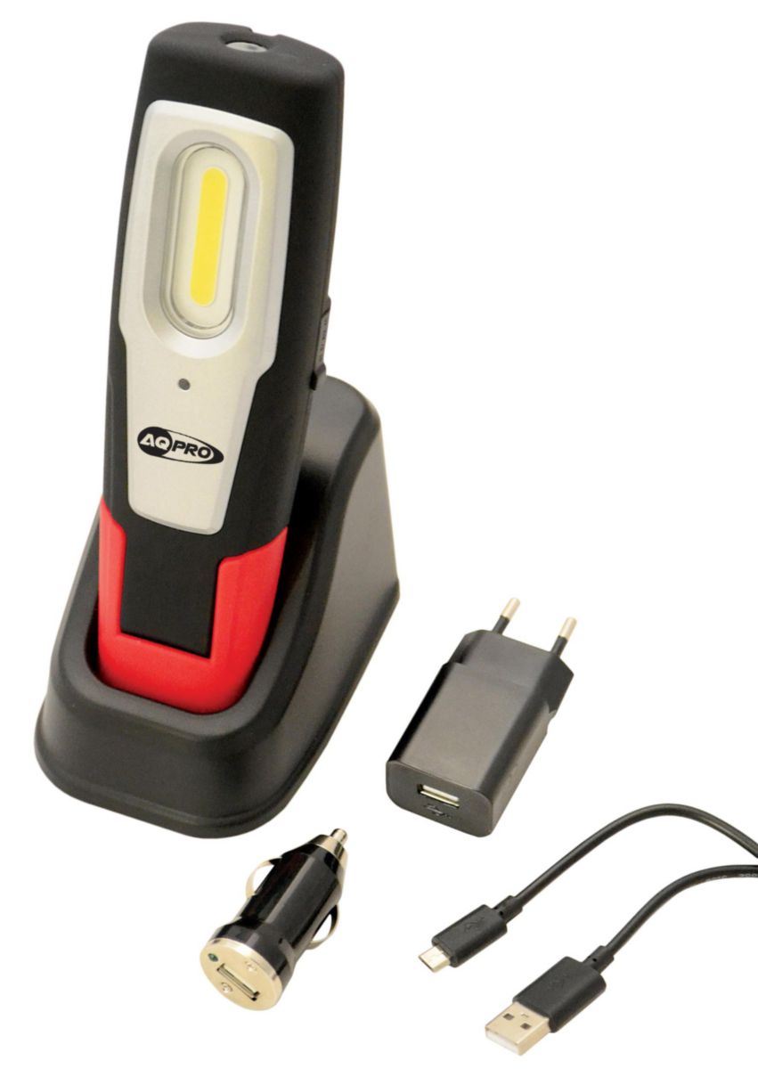 Baladeuse Rechargeable Led Cob W Albl R Aq Pro