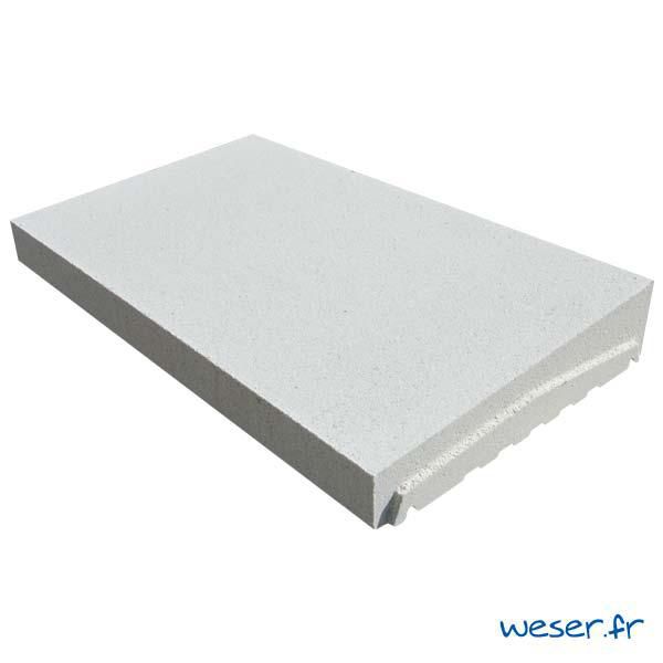 Chaperon De Mur Pente Optipose Blanc Cass X X Cm Weser