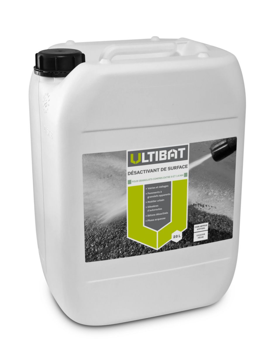 Desactivant de surface pour granulats 8 14 bidon de 20 l ULTIBAT